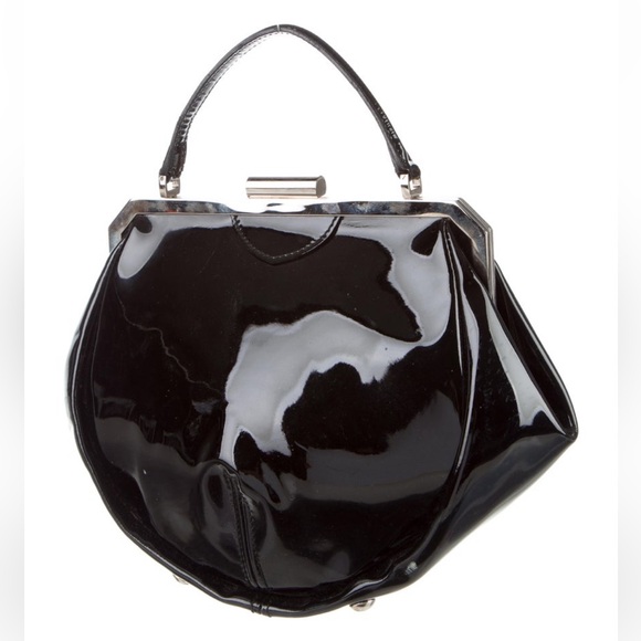 Alexander McQueen Patent Leather Handbag Purse - Picture 4 of 17